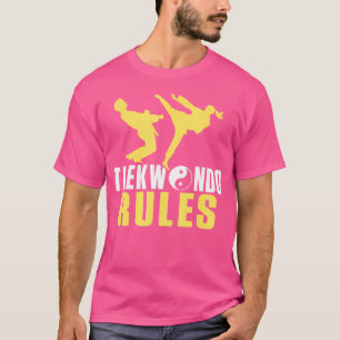 Camiseta Taekwondo Rules Taekwondo