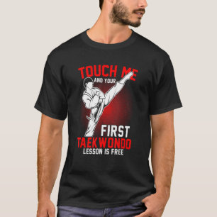 Camiseta Taekwondo Tae Kwon Hombres Jóvenes Coreanos De Aut