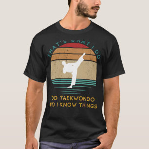 Camiseta Taekwondo Whiz: Movimientos de expertos y agudas i