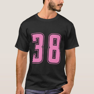 Camiseta Taffy K número 38 Equipo Junior Unif número deport