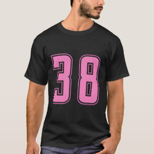 Camiseta Taffy K número 38 Equipo Junior Unif número deport