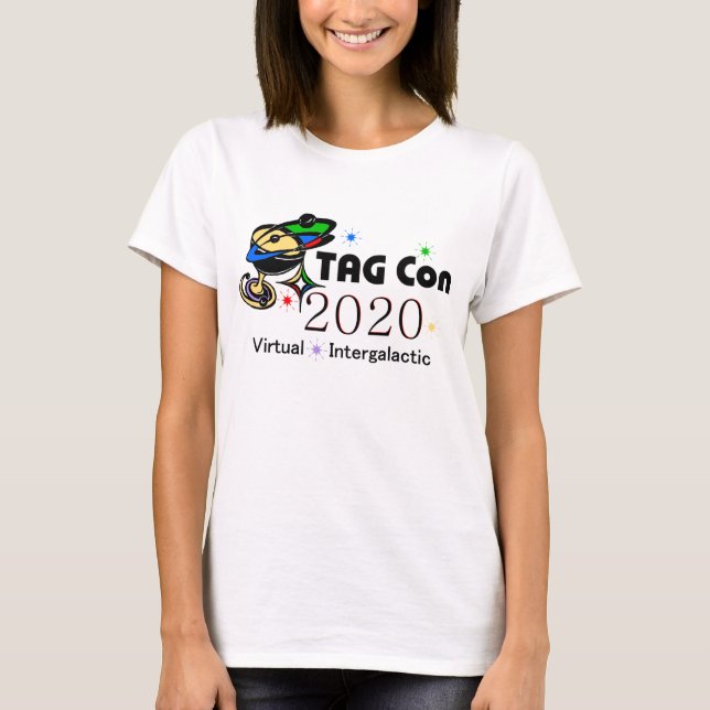 Camiseta TAG Con 2020 - Virtual - Convention (Anverso)