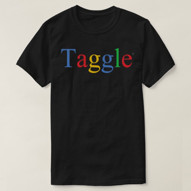 Camiseta Taggle google (Diseño del anverso)