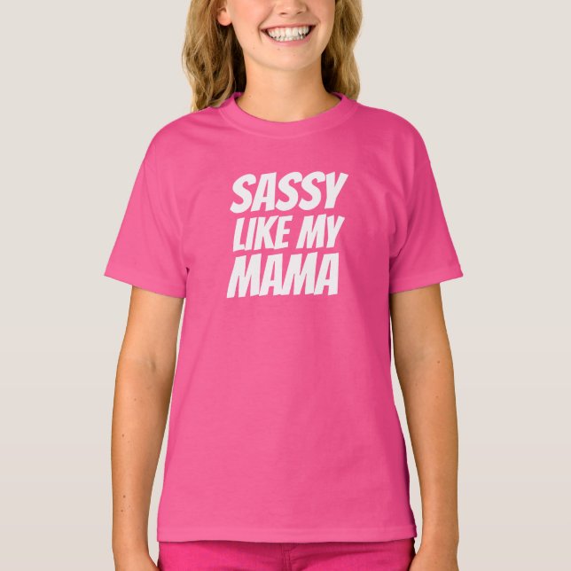 Camiseta TAGLESS® de Hanes para niña (Anverso)