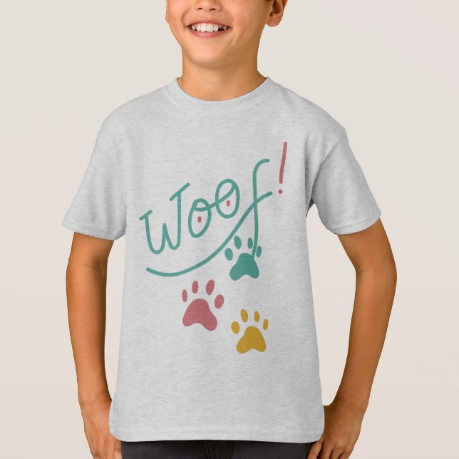 Camiseta TAGLESS® de Hanes para niños (Anverso)