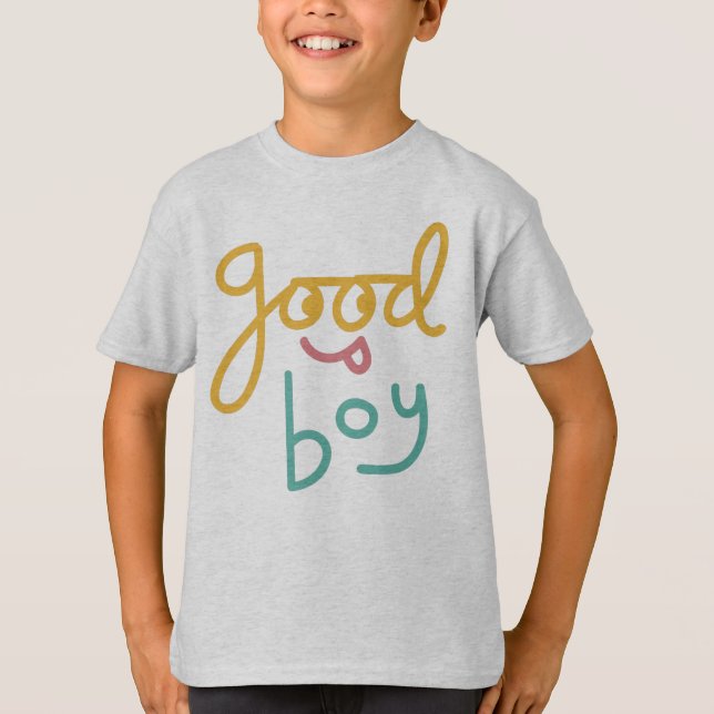 Camiseta TAGLESS® de Hanes para niños (Anverso)