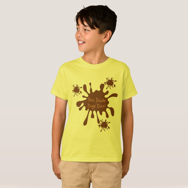 Camiseta TAGLESS® de Hanes para niños (Anverso completo)