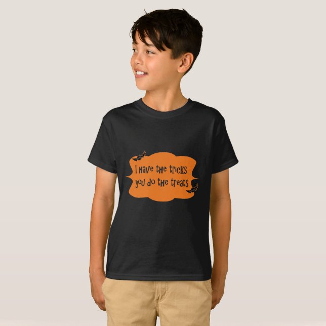 Camiseta TAGLESS® de Hanes para niños (Anverso completo)