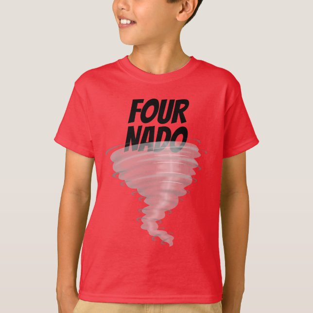 Camiseta TAGLESS® de Hanes para niños (Anverso)