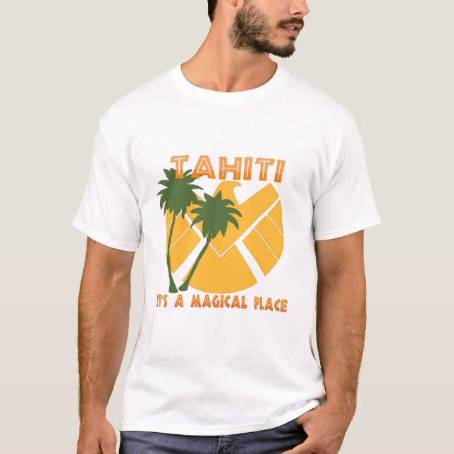 Camiseta Tahití - escudo (Anverso)