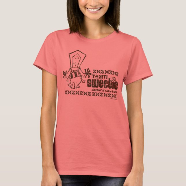Camiseta Tahití Sweetie vintage (Anverso)