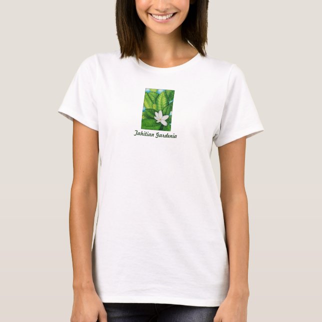 Camiseta Tahitian Gardenia (Anverso)
