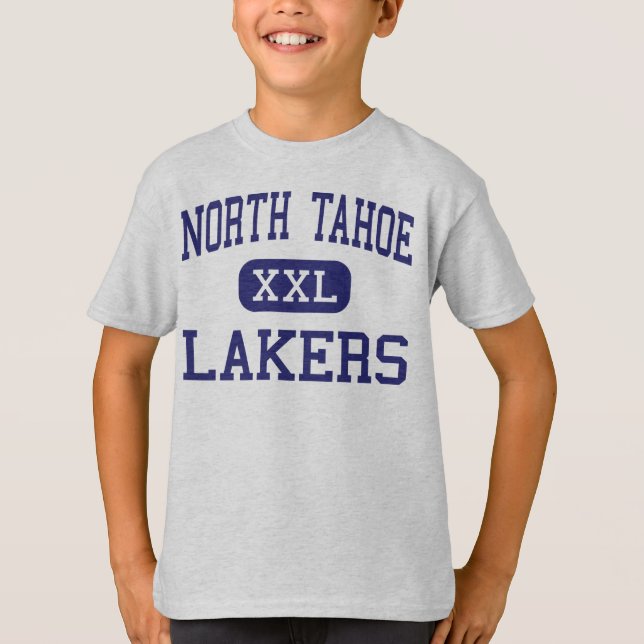 Camiseta Tahoe del norte - Lakers - altos - ciudad de Tahoe (Anverso)