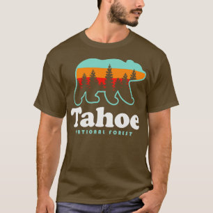 Camiseta Tahoe National Forest Camping Lake Tahoe Senderism