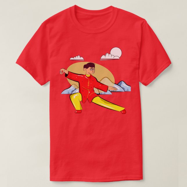 Camiseta Tai Chi (Diseño del anverso)