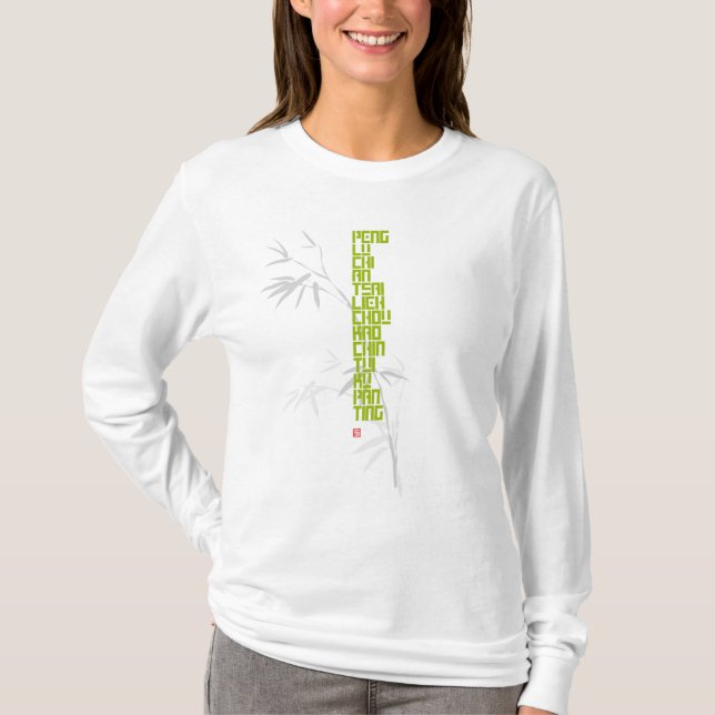 Camiseta Tai Chi 13 posturas (Anverso)