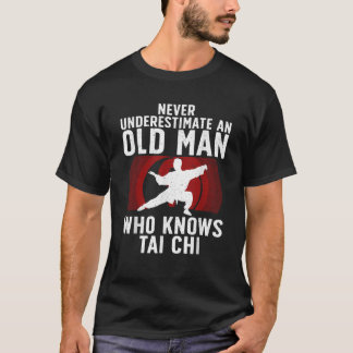 Camiseta Tai Chi Art De Guay Para Hombres Abuelo Marcial Ta