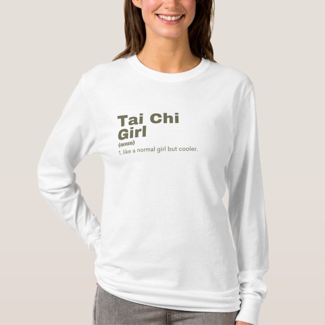 Camiseta Tai Chi Chica - Tai Chi (Anverso)