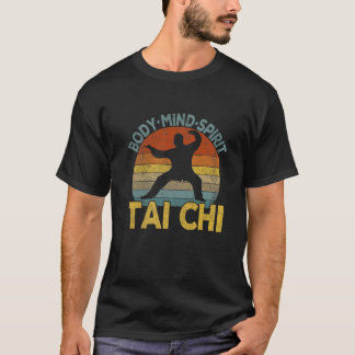 Camiseta Tai chi chino vintage artes marciales taji retro