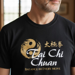 Camiseta Tai Chi Chuan – Equilibrio en Cada Movimiento