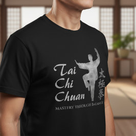 Camiseta Tai Chi Chuan – Maestría a través del Equilibrio