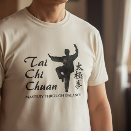 Camiseta Tai Chi Chuan – Maestría a través del Equilibrio