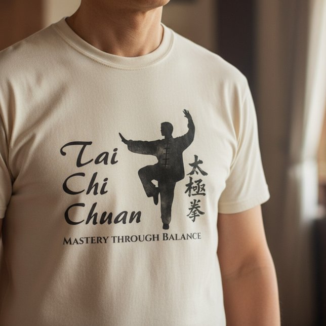 Camiseta Tai Chi Chuan – Mastery Through Balance (Subido por el creador)