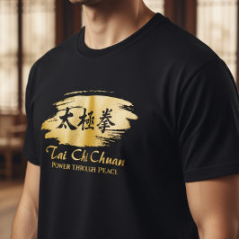 Camiseta Tai Chi Chuan – Poder a Través de la Paz