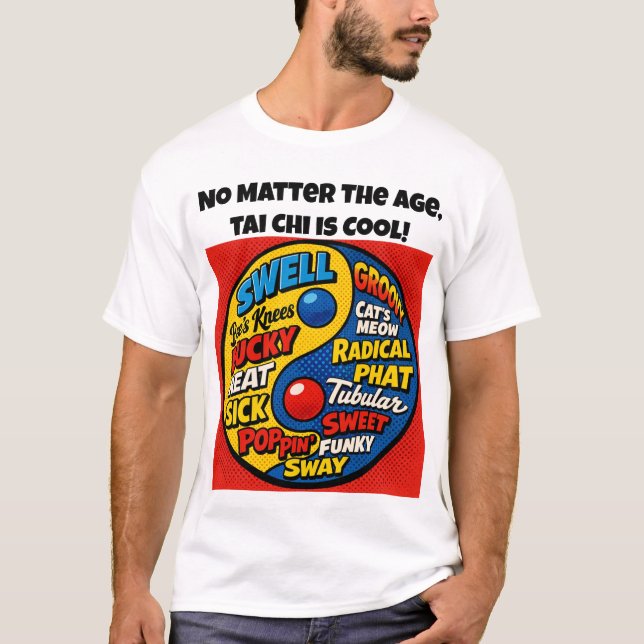 Camiseta Tai Chi es Cool.   (Anverso)