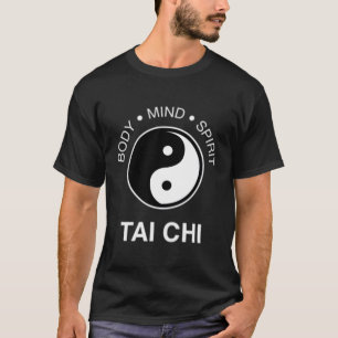 Camiseta Tai Chi Para Mind Body Wellness Yin Yang