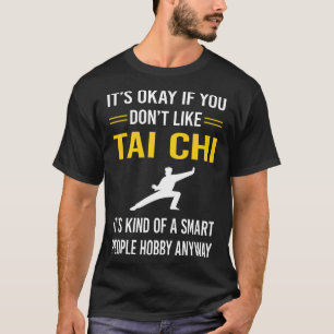 Camiseta Tai Chi para personas inteligentes