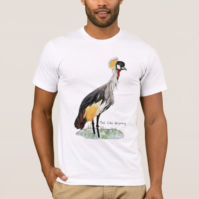 Camiseta Tai Chi Qigong Crane (Anverso)