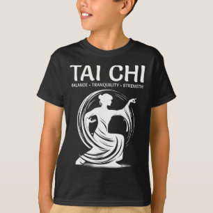 Camiseta Tai Chi Qigong Grulla Artes Marciales Yoga Meditac