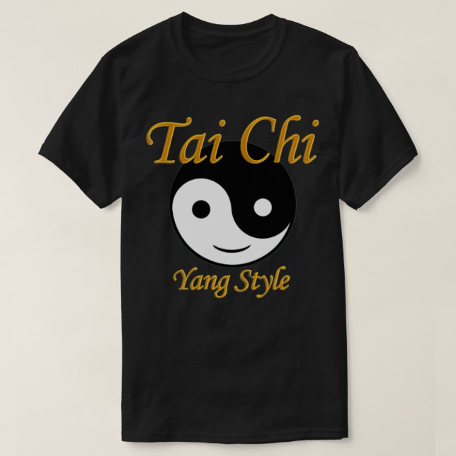 Camiseta Tai Chi Small Gold (Diseño del anverso)