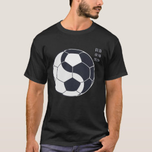 Camiseta Tai Chi Soccer Yin, Yang, Qi Gong, arte chino