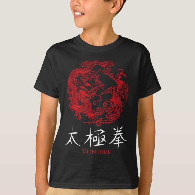 Camiseta Taichi maestro tai chi chan meditación china mar (Anverso)