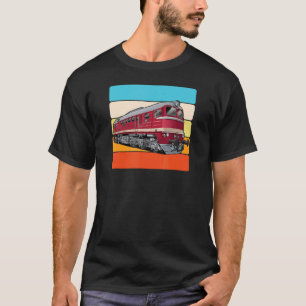 Camiseta Taigatrommel Diesel Locomotora Taiga Drum BR 120 R