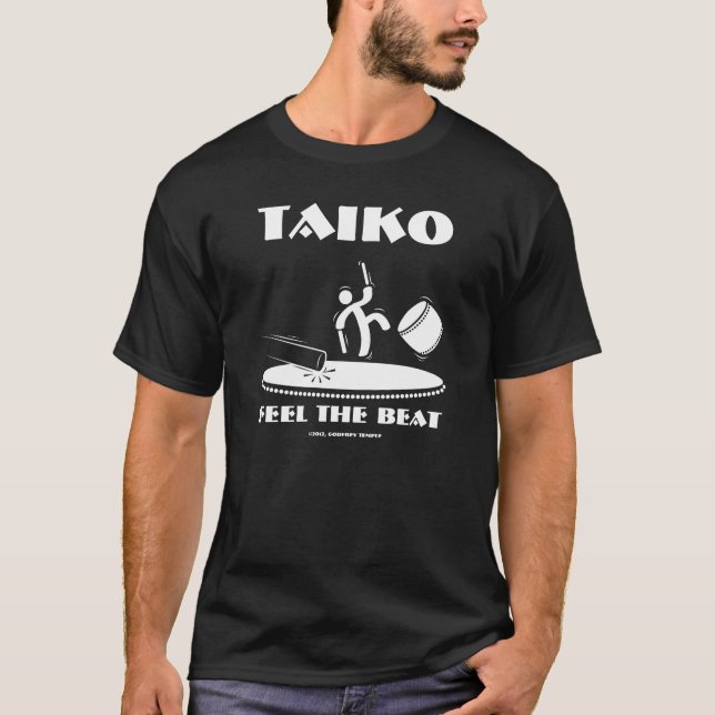 Camiseta Taiko - sienta el golpe (Anverso)