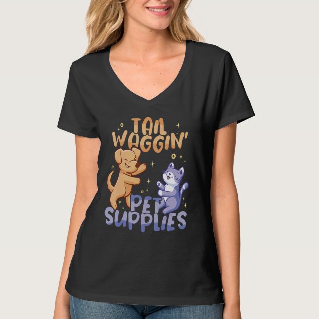 Camiseta Tail wagginu2019 pet supplies Animal  Pet Store (Anverso)