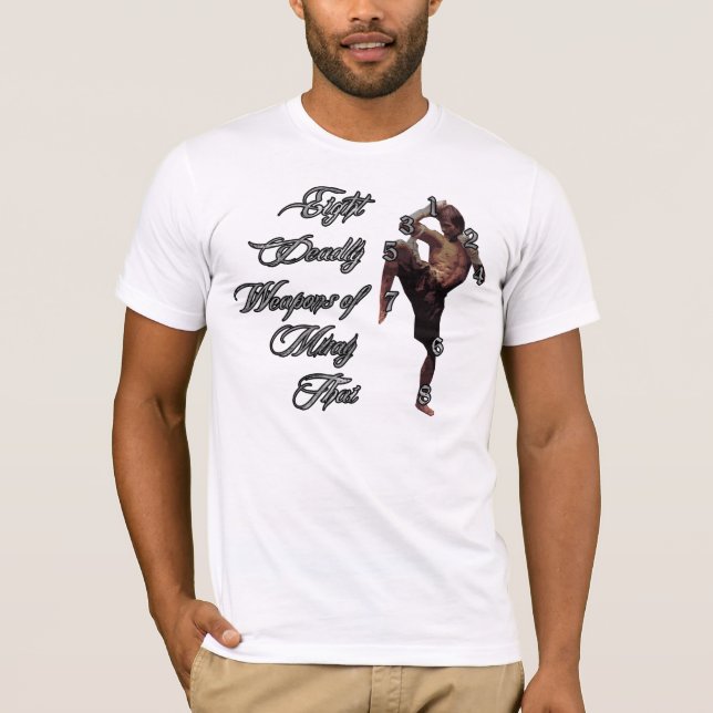 Camiseta tailandesa de Muay de 8 armas (Anverso)