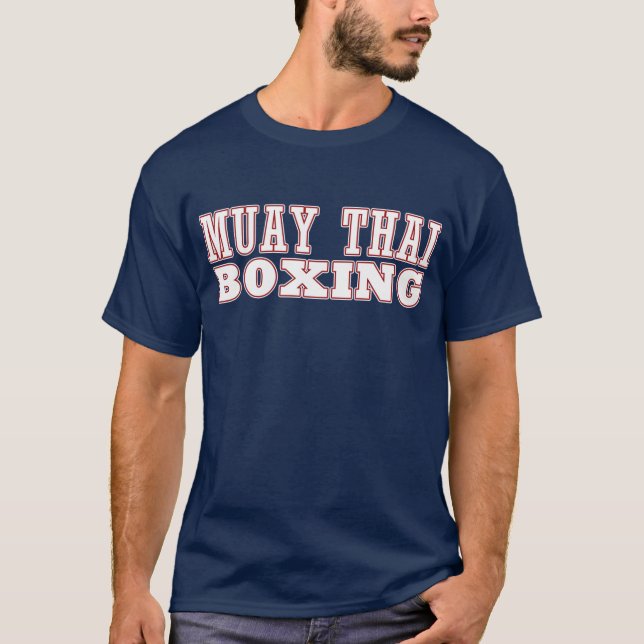 Camiseta tailandesa del boxeo de Muay (Anverso)