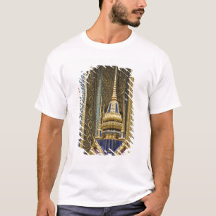 Camiseta Tailandia, Bangkok. Detalles de ornamentados
