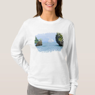 Camiseta Tailandia, Mar de Andamán. Barco clíper Star Fyer