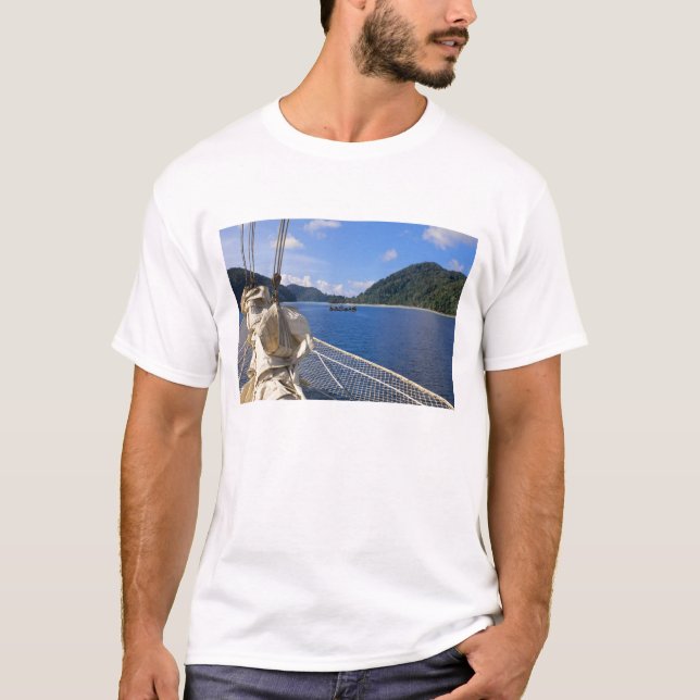 Camiseta Tailandia, Mar de Andaman. Barco escalador Star Fy (Anverso)