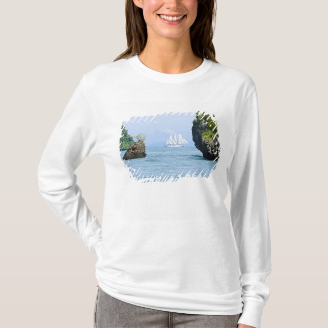Camiseta Tailandia, Mar de Andaman. Barco escalador Star Fy (Anverso)
