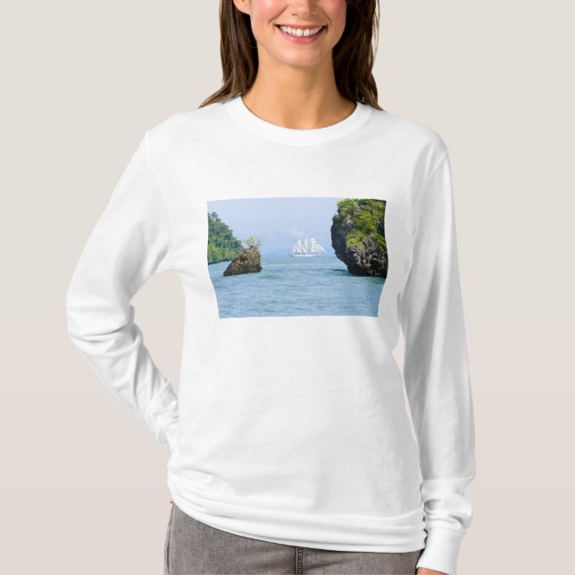 Camiseta Tailandia, Mar de Andaman. Barco escalador Star Fy (Anverso)