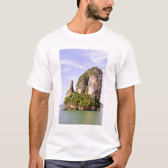 Camiseta Tailandia, Mar de Andamán. Islas de Ao Phang Nga e (Anverso)