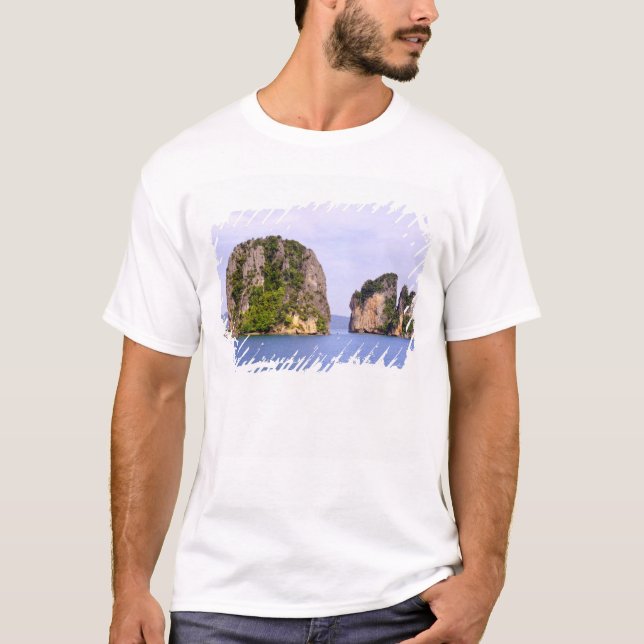 Camiseta Tailandia, Mar de Andamán. Islas de Ao Phang Nga e (Anverso)