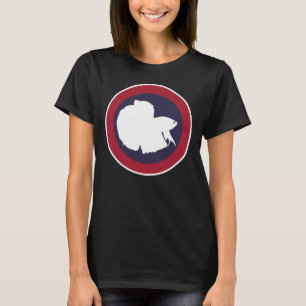 Camiseta Tailandia Siamés luchando contra los peces Betta T