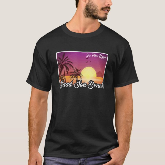 Camiseta Tailandia Viaja Asia Thai Haad Son Beach Koh Ko Ph (Anverso)